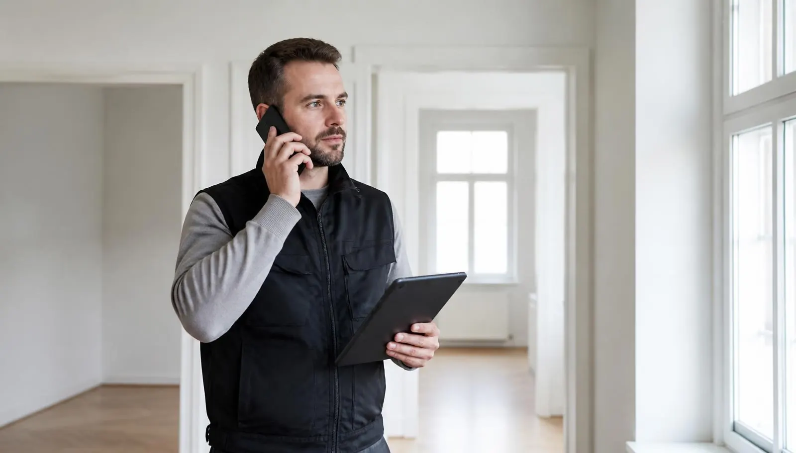 Diagnostiqueur immobilier convertissant un lead en mission signée, courbe de rentabilité en hausse